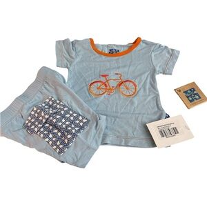NWT Kickee pants shorts set